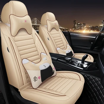 

Full Coverage Eco-leather auto seats covers PU Leather Car Seat Covers for chery tiggo 3 tiggo 5 tiggo t11