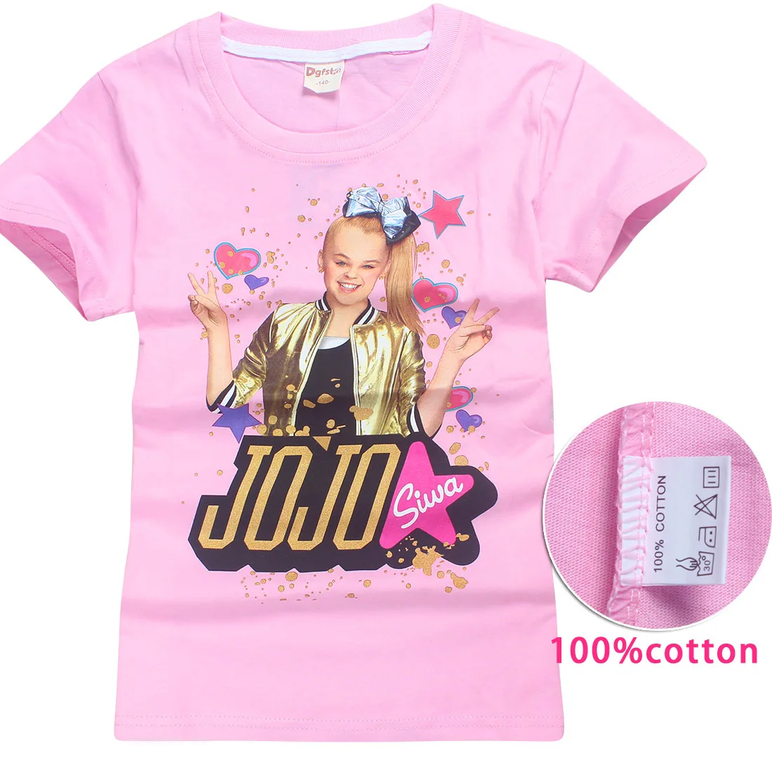 Jojo Siwa/милые топы с капюшоном для новорожденных и маленьких девочек; штаны; комплект из 2 предметов; Розовая одежда принцессы для маленьких девочек; наряды для Дня благодарения