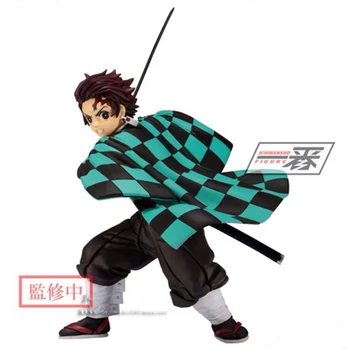 

In Stock Original Banpresto Kimetsu no Yaiba figure Oversea limited Tanjiro Kamado PVC action figure model Figurals