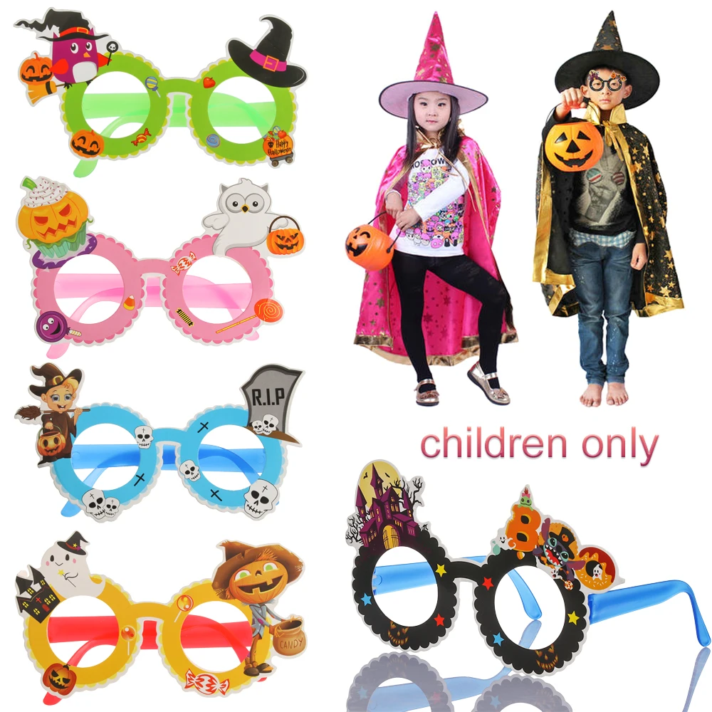 

Funny Children Cartoon Halloween Glasses Kids Funny Party Eyeglass Photography Props Masquerade Halloween Decoration
