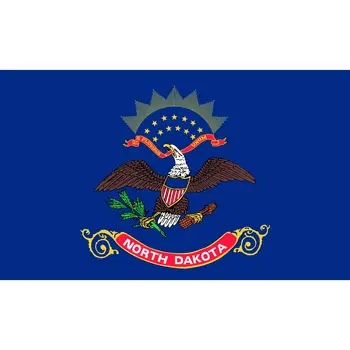

15PCS Flag North Dakota State Flag 3*5FT90*150cm 60*90cm Flag 30*45cm Car Flag America