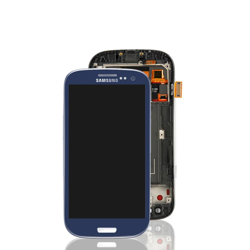 

100% Test For SAMSUNG Galaxy S3 Display i9300 i9300i Touch Screen Digitizer Replacement For SAMSUNG Galaxy S3 I747 LCD Screen