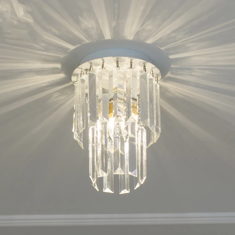 

Northern Europe Bedroom Lamp Suction Top Light Originality Simplicity Modern Crystal A Living Room Corridor Children Personality
