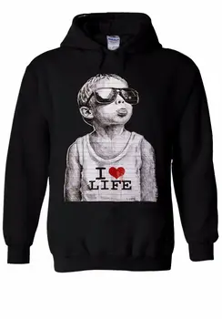 

I Love Life Tumblr Blogger Insta Hoodie Sweatshirt Jumper Men Women Unisex 1266