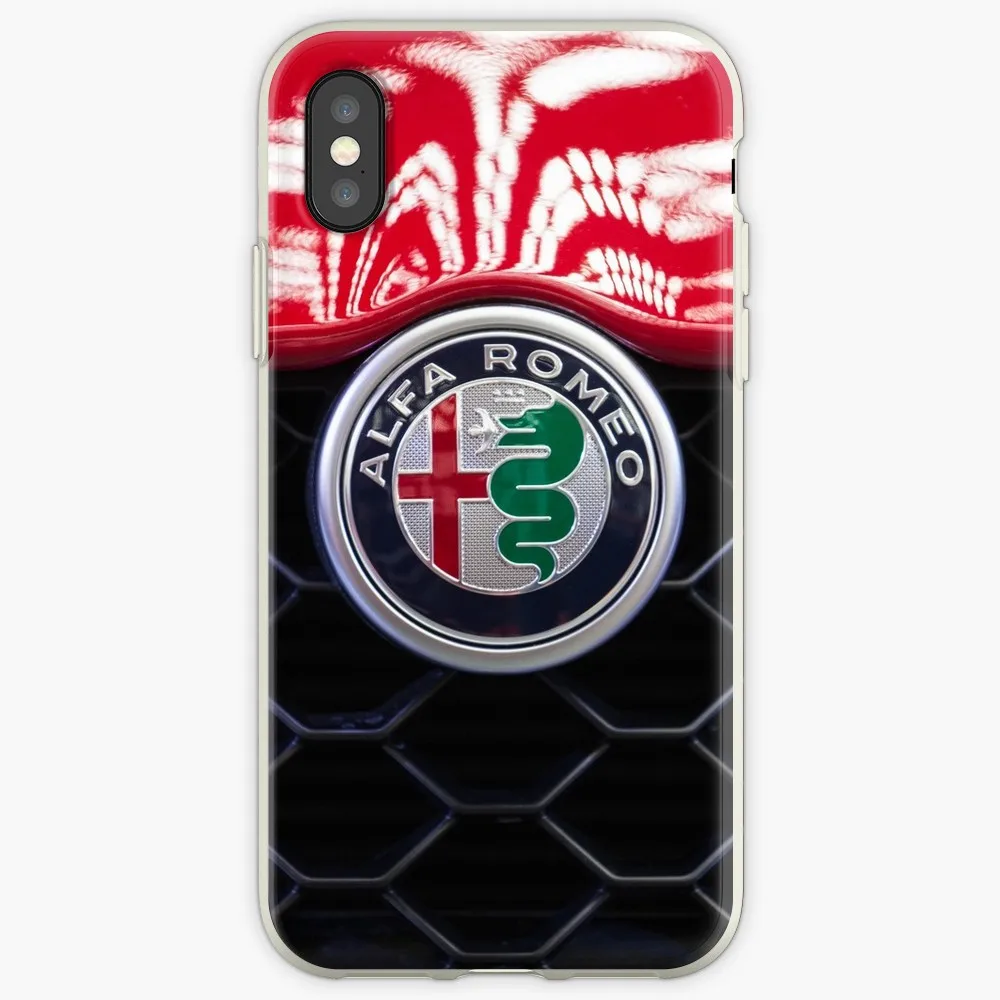 Прозрачный чехол Alfa Romeo для Apple iphone X XSMAX XR чехол для iphone 6 6s 5 5S Coque iphone 7 8 чехол iphone xr чехол