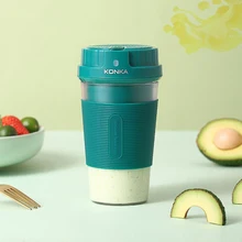 KONKA Portable Blender USB Mixer Electric Juicer Machine Smoothie Blender Mini Food Processor Personal Lemon Squeezer