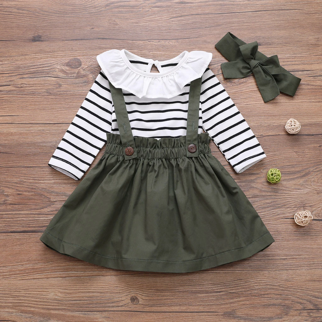 suspender dress baby