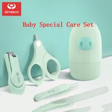 Товары для новорожденных детей, Товары для детей, триммер для ногтей, резак, 4 шт., ножницы для стрижки ногтей, безопасные ножницы, детские инструменты для ногтей AZJJ002