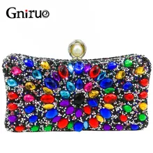 Модный бутик, разноцветный кошелек с кристаллами, женские вечерние клатчи с жемчугом и бисером, сумка для свадебной вечеринки, выпускного бала, свадебные кошельки и сумочка