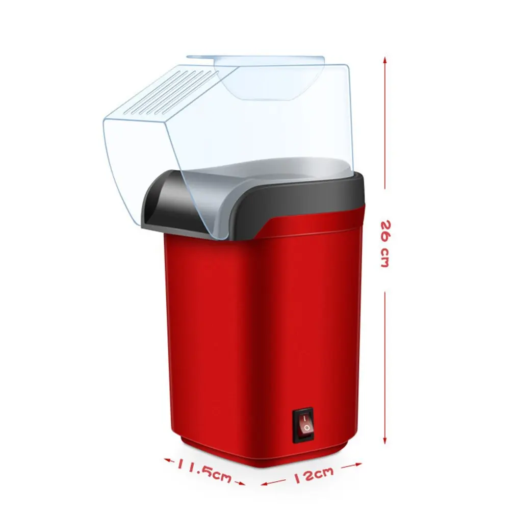 Электрический попкорн, бытовой автоматический мини-аппарат для изготовления горячего воздуха, сделай сам, кукурузный Поппер, детский подарок 220 В