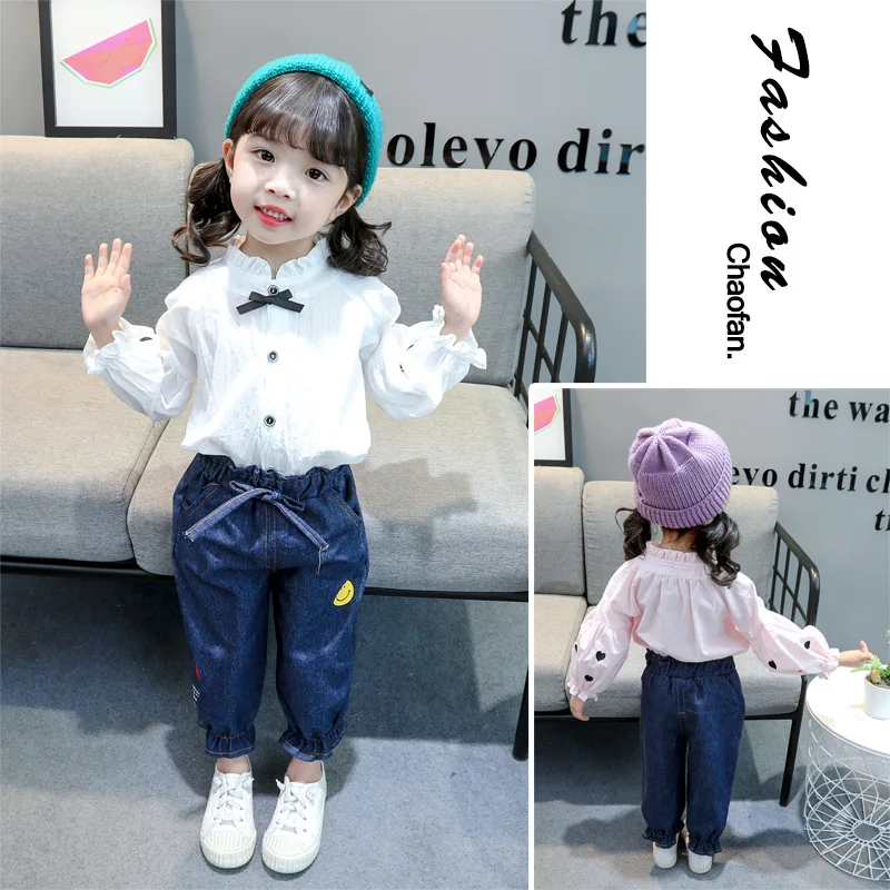 

2020 Girls Spring Clothing Childrenswear Spring New Products Baby Two-Piece Set GIRL'S Suit Autumn Baby Suit