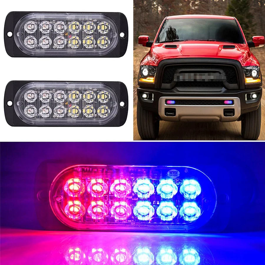 12V 24V 36W 12 W светодиодный автомобиль светотехника для грузовика вспышки света светодиодный мерцающий сигнал светофора лампы Автомобильный светодиодный Стробоскопическая Лампа Аварийного освещения маяк