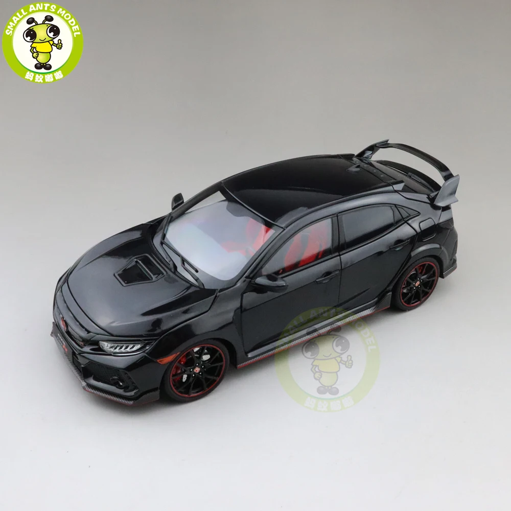 1/18 Honda CIVIC 2020 Hatchback Diecast Metal Car Model Toys Boy Girl Gift Black 