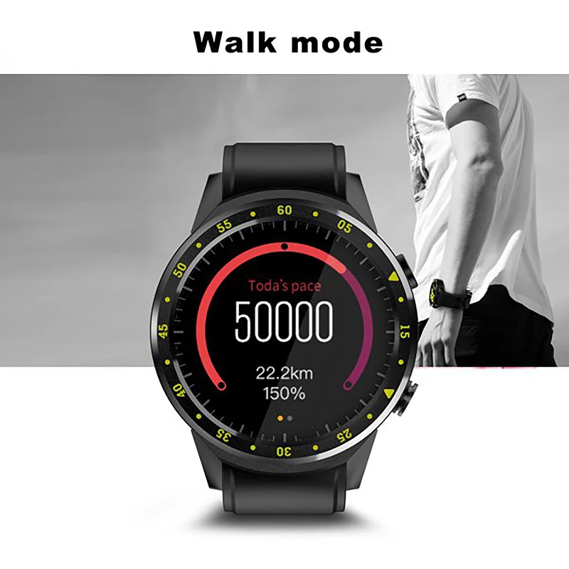 F1 Smart Watch GPS Watch Heart Rate Tracker Men