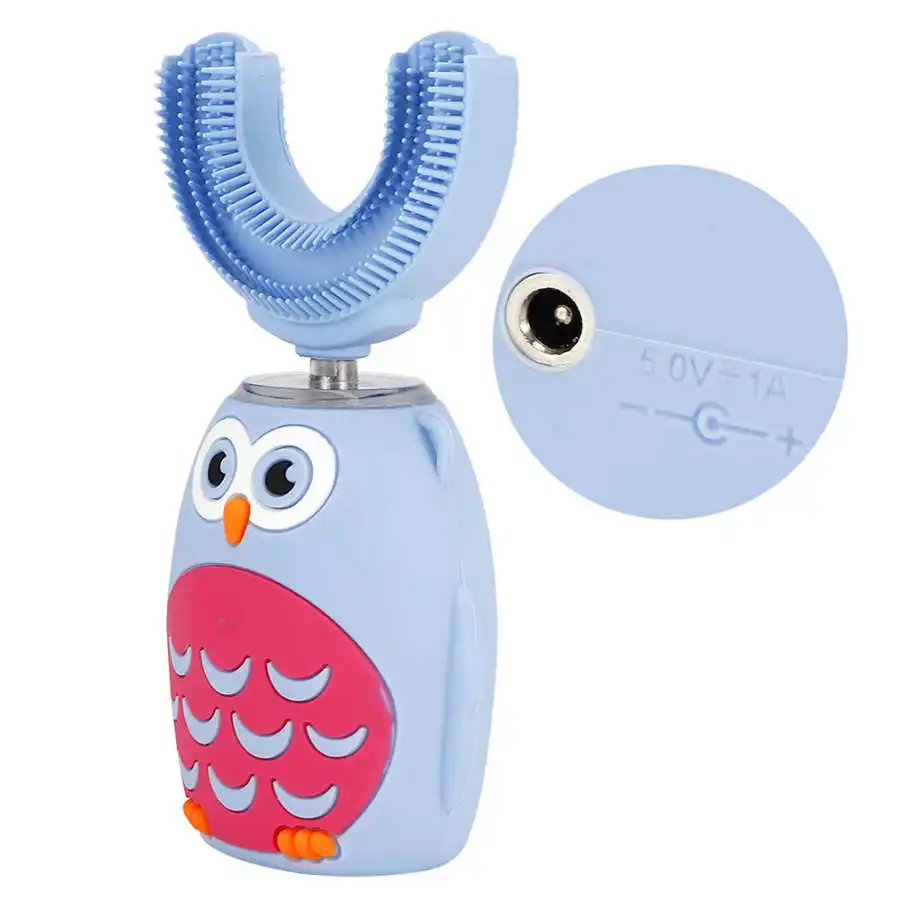 Intelligent Automatic Electric Toothbrush for Children USB Rechargeable -Shaped Electric Toothbrush Kid Teeth Cleaning Tools Intelligent Automatic Electric Toothbrush for Children USB Rechargeable -Shaped Electric Toothbrush Kid Teeth Cleaning Tools