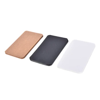 

100X Name Card 90 x 53mm Wood Cards Label Tag DIY Blank Trading Business