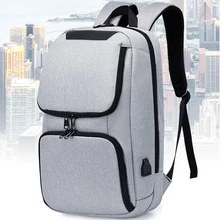 

European and American new urban office business 15-inch computer bag men's backpack simple commuter casual bag