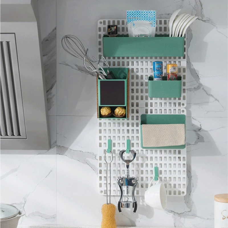 Настенное крепление Pegboard комбинированная домашняя кухонная для хранения