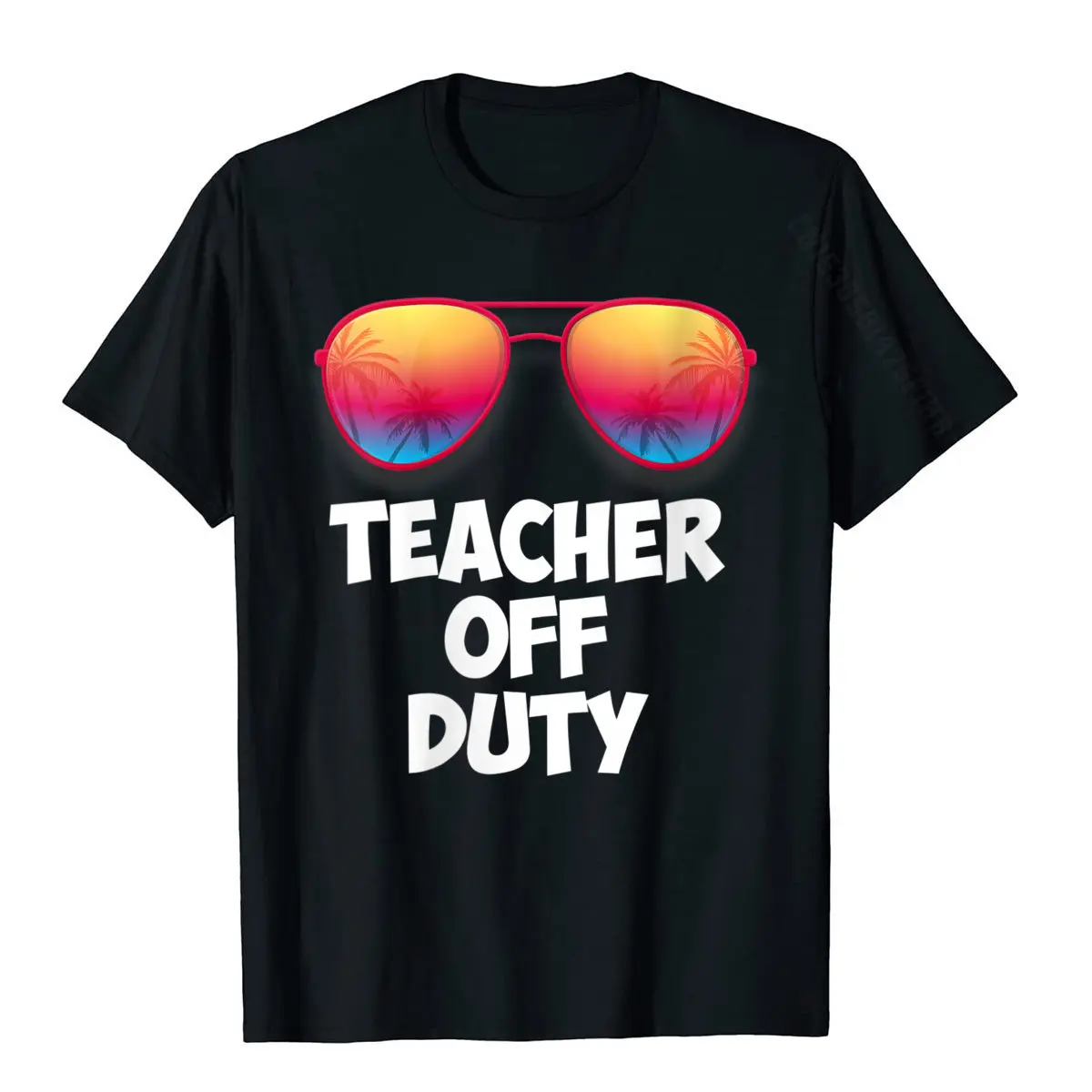 

Womens Funny OFF DUTY TEACHER Shirt Great Last Day Of School Gift T-Shirt Summer T Shirts For Men Cotton Tops Shirt Classic