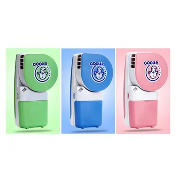 

USB rechargeable Mini Portable Hand Held Humidification Desk Air Conditioning Cooling Mini Fan Cooler