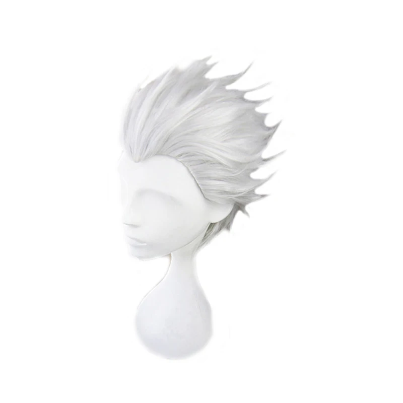Fate Stay Night Go экстра Archer Emiya парики короткие Серебристые белые термостойкие
