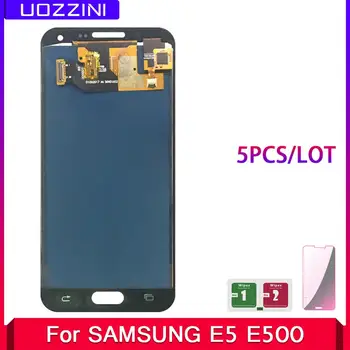 

5 Pcs/Lot 100% Tested LCD Display For Samsung Galaxy E5 E500 E500F E500H E500M Super Quality Working Touch Screen Assembly