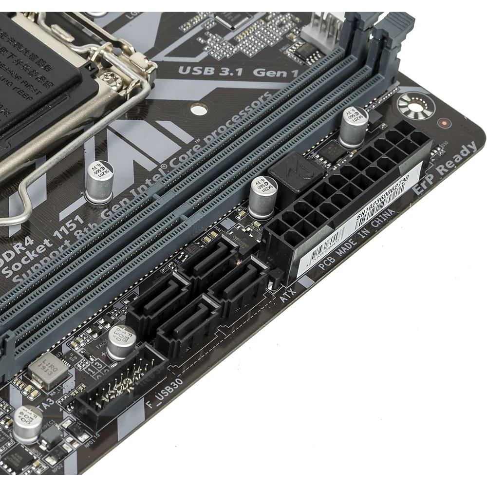 Материнская плата Gigabyte H310M S2P 2.0 Soc-1151v2 Intel H310C 2xDDR4 mATX AC`97 8ch(7.1) GbLAN+VGA