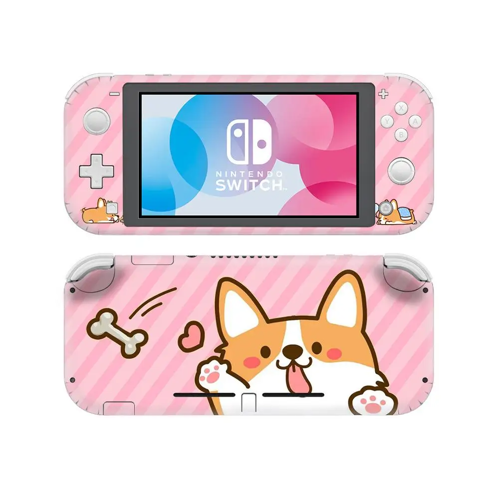 Наклейка для Nintendo Switch с изображением сибирской хаски собаки наклейка Lite Защитная
