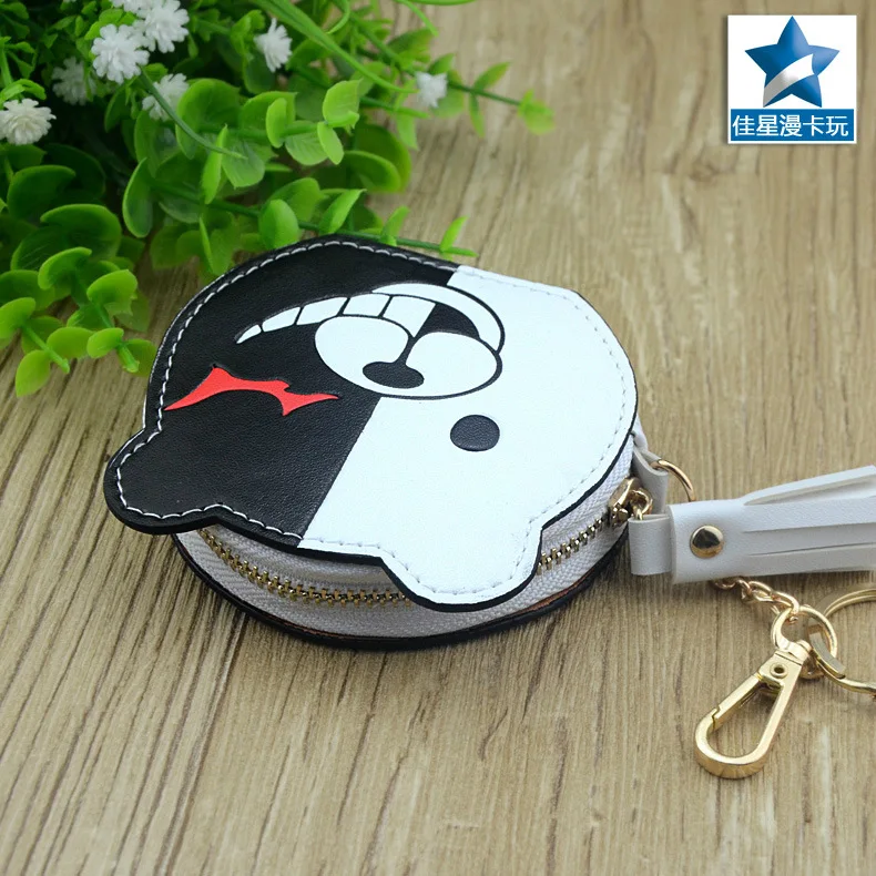 Dangan Ronpa, модный кошелек для монет в стиле аниме, Мультяшные сумки для мелочи, кошелек для монет, карт, ключей, для хранения, подарки на день рождения, Новинка