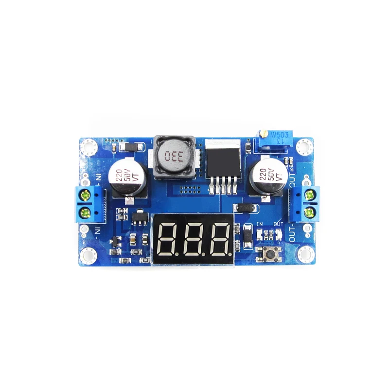 DC-DC 4.5-32V to 5-52V XL6009 Boost Step-up Module Power Supply LED Voltmeter diy electronics