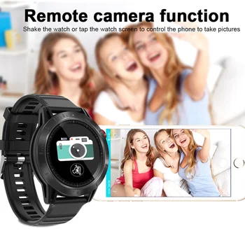 

Cross Bluetooth Smart Watch Full Touch Heart Rate Sleep Monitor SMS Reminder Waterproof Smart Watch Face For Android & IOS