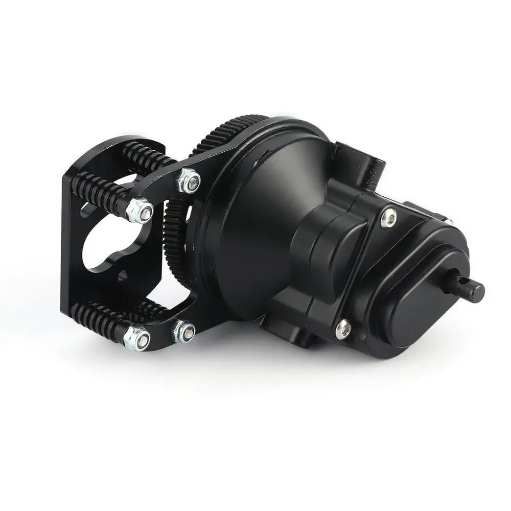 

NEW Upgrade Metal Assembled Transmission Case Center Gearbox with Metal Motor Gear for 1/10 RC4WD D90/D110 RC Crawlers Car