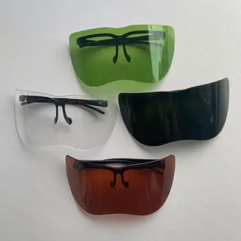 

Glasses Очки Oversized Exaggerated Visor Wrap Shield Large Mirror Half Face Shield Guard Motorcycles Accessories