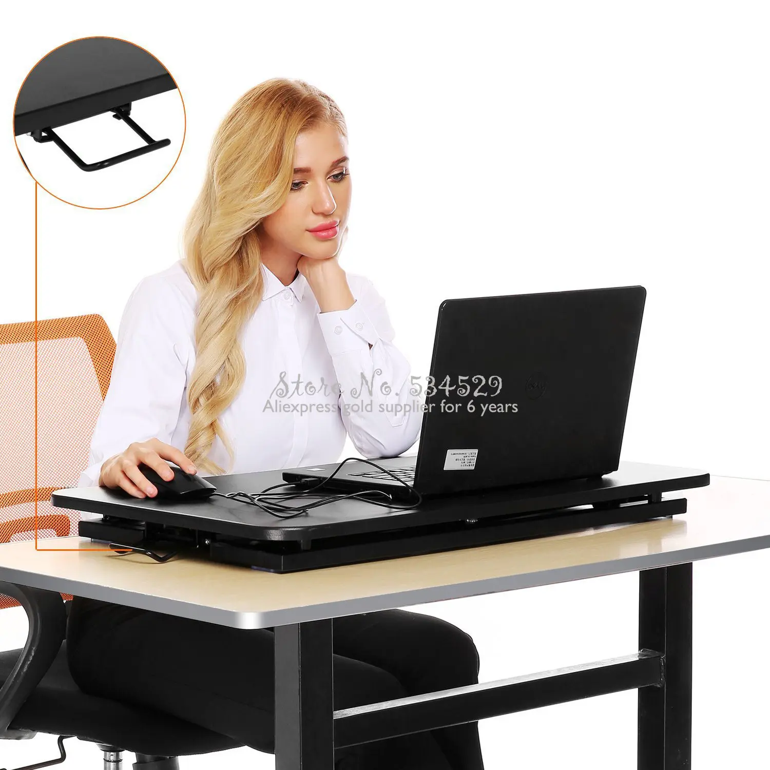30 B Stand Up Computer Lift Table Foldable Computer Desk Stand