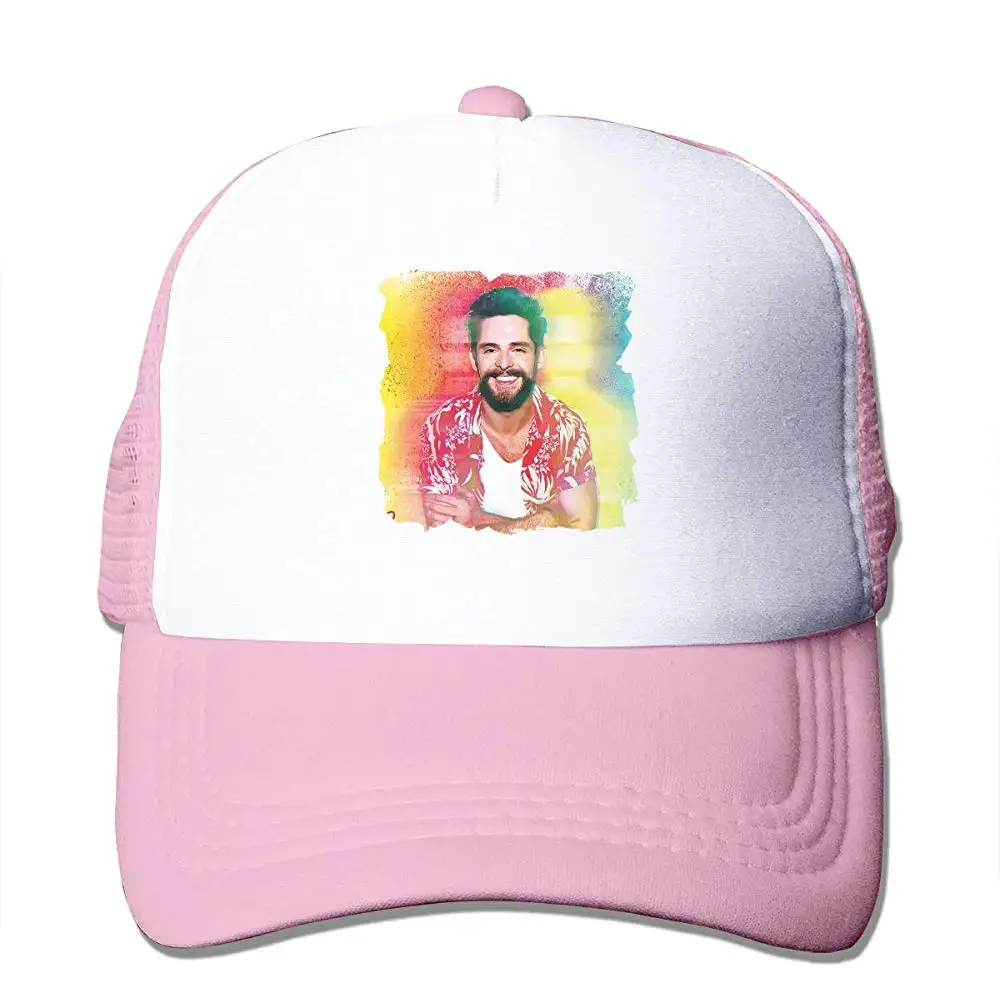 TSDFCThomas Rhett милый логотип музыкальной группы Дальнобойщик шляпа бейсбольная Кепка Сетка Черная кепка для подростков и взрослых