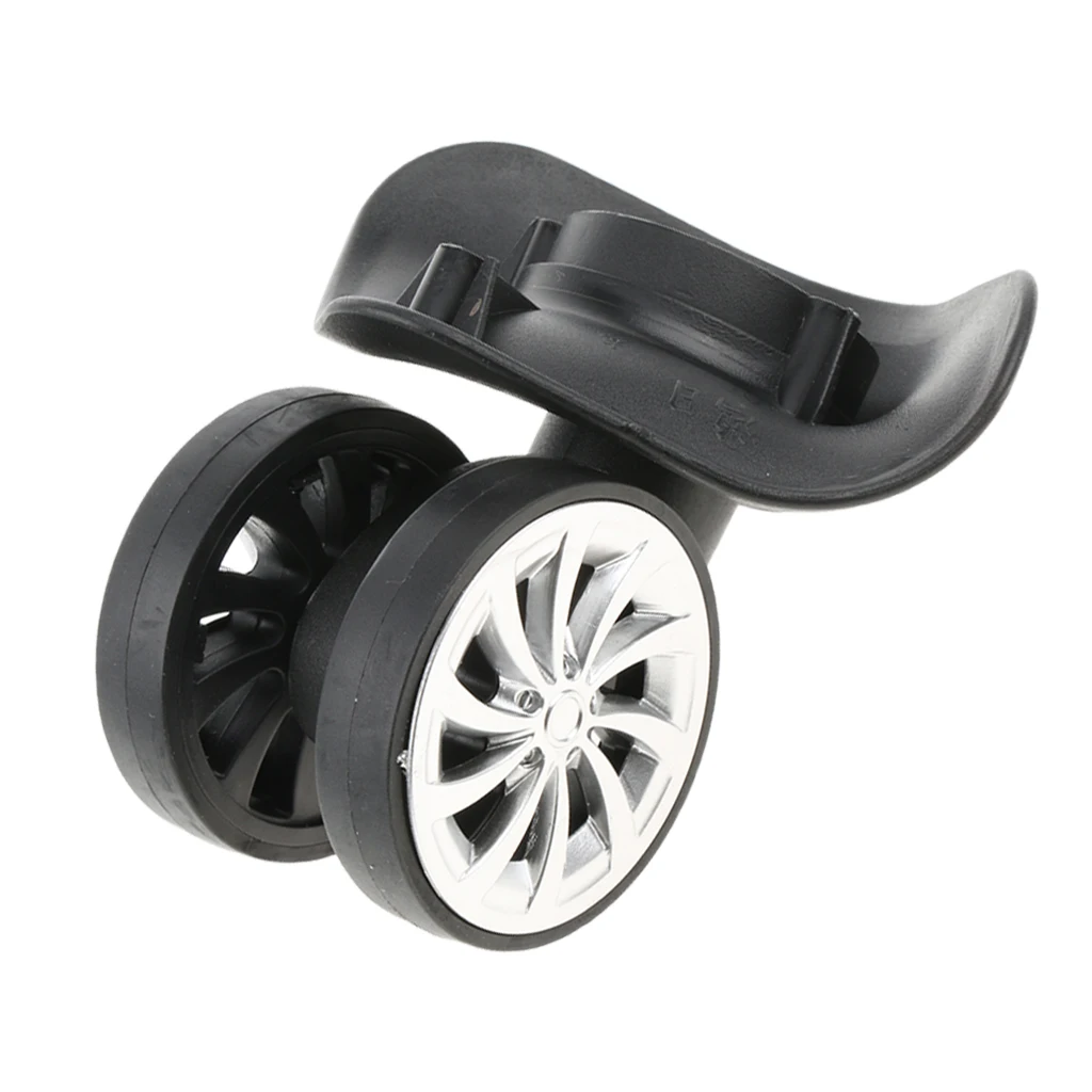 A08 Swivel Mute Wheels Suitcase Luggage Replacement Casters For Travel