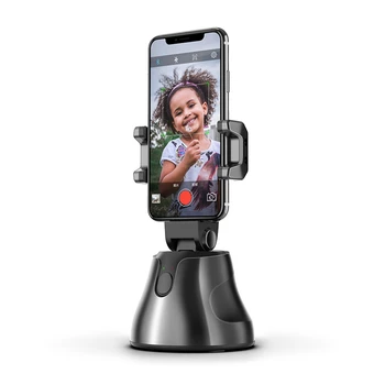 

Auto-tracking Phone Holder Smart Capture Smartphone Selfie Shooting Gimbal Face & Object Follow Up For Vlog Tiktok Record Holder