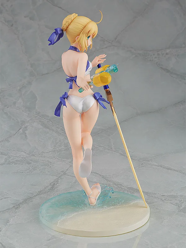 Аниме экшн фигурки Fate Grand Order Arturia Pendragon водяной пистолет Saber купальник меч лучник