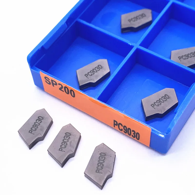 Токарные инструменты SP200 SP300 SP400 PC9030/NC3020/NC3030 твердосплавные режущие пластины korloy