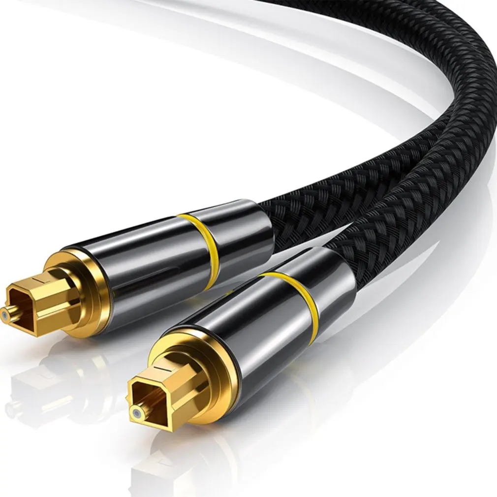 Оптический Кабель Toslink 0 5 м 1 2 3 HIFI цифровой звук SPDIF оптический кабель|Кабели VGA| |