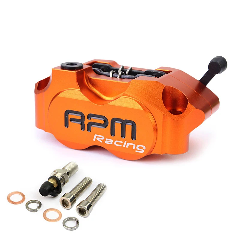 Motorcycle Rpm Brake Caliper Brake Pump 4 Piston 82mm Mounting For Yamaha Kawasaki Scooter Rsz Jog Force Dirt Bike