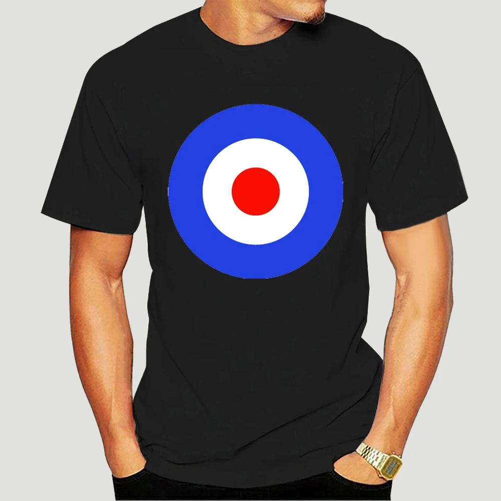 Lambretta Target Mens Grey T Shirt Mens 