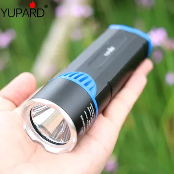 

USB mobile power bank 1000 lumen Flashlight T6 LED Built-in 2000mAh lithium battery Waterproof camping light glare Torch