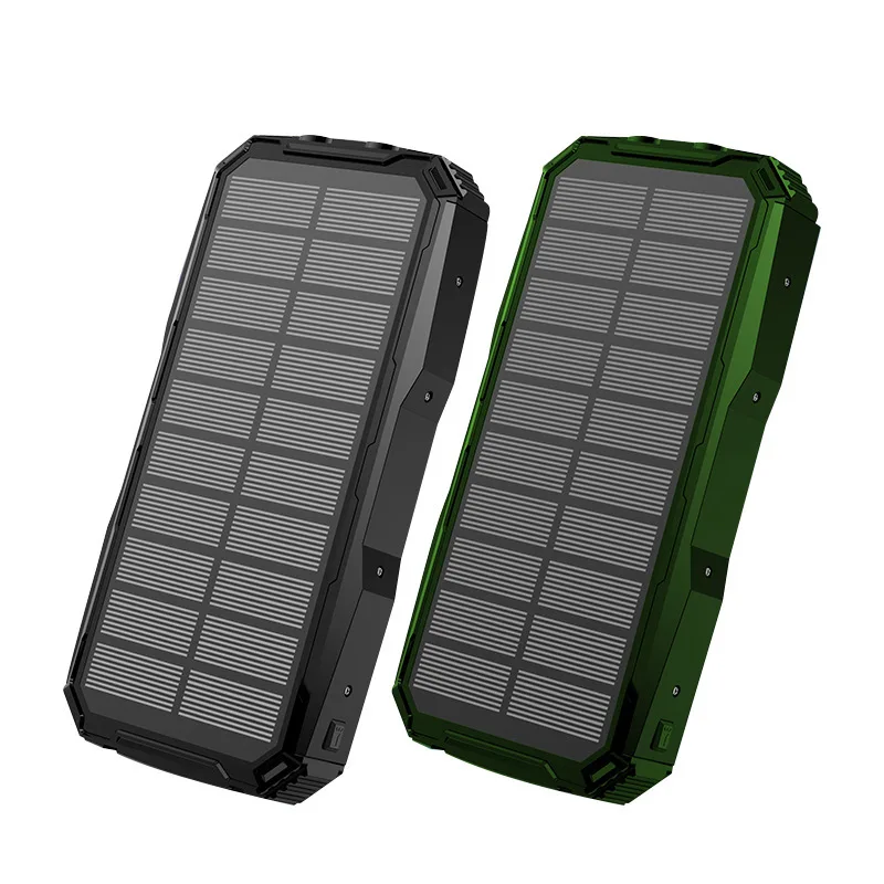 

Solar Charging Unit 20000 Miliamps Mobile Power Outdoor Waterproof Portable with New Energy Solar Charge