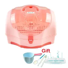 Детские бутылки из-под молока, для сушки одежды 3 цвета Портативный фрукты для очистки канализационных труб сушильный шкаф для хранения полка для сосок держатель для детской бутылочки для ребенка