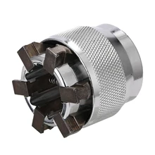 Серебряный 10-19 мм для 3/" до 3/4" приводной ключ магический универсальный ключ хром молибденовая сталь Универсальный рукав магический рукав