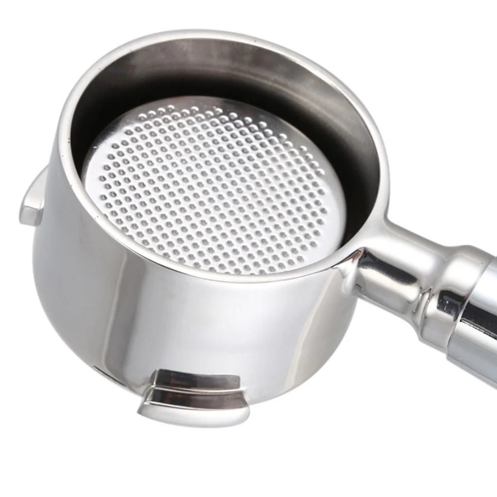 51mm Coffee Bottomless Portafilter for Delong Coffee Machine w/ Filter Basket