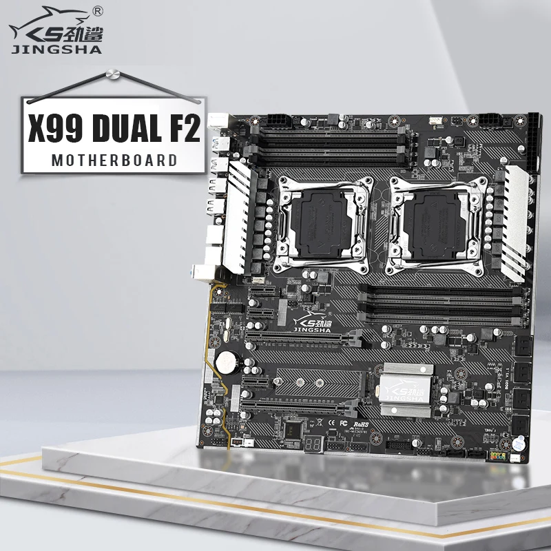Jingsha X99 dual F2 motherboard support LGA 2011V3