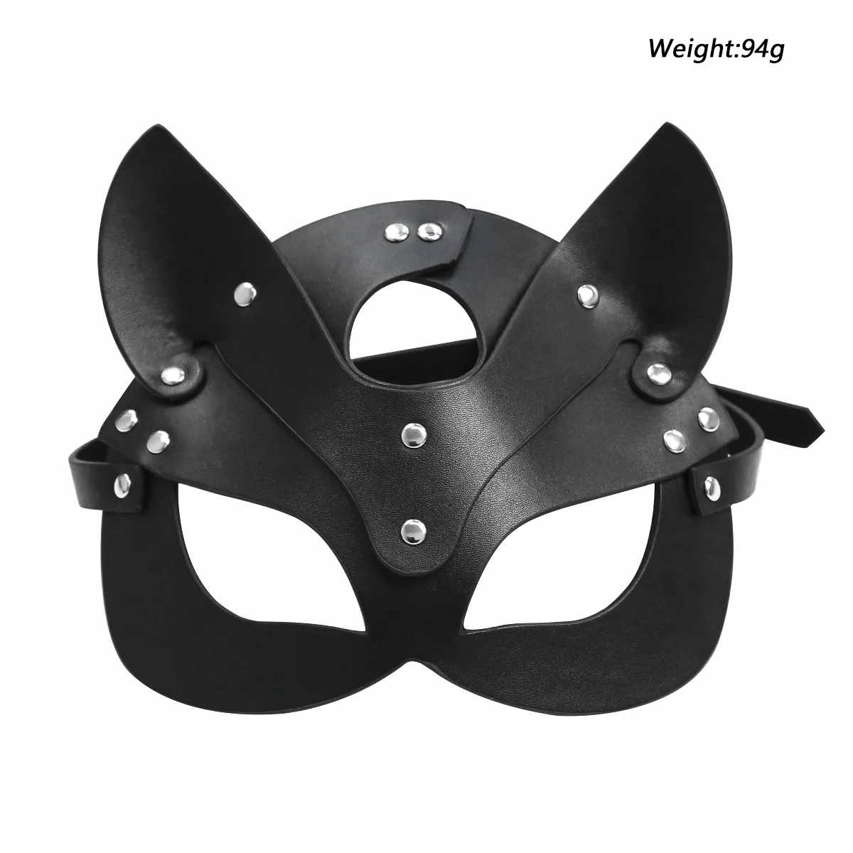 Demon Head Band Alternative Flirting Toy Passion for Mouth Couples Flirting Fun Head Band Eye Patch Mask