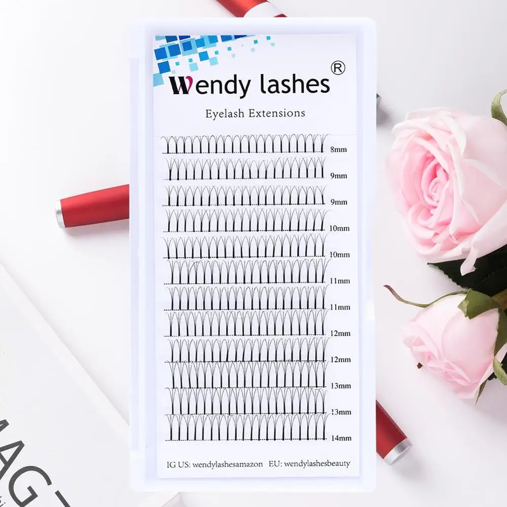 

Premade Volume Lashes 3D/5D/6D/10D Fans Professional Faux Mink Eyelash Extensions Makeup Tools